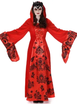 Gothic Vampire Queen Womens Halloween Costume
