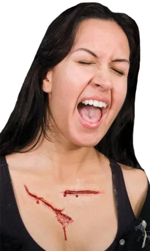 Gouge Wound Halloween Prosthetic