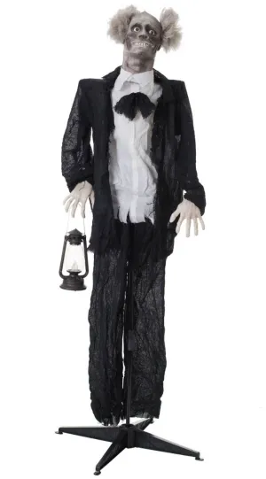 Graveyard Mortician Animated Halloween Decoration