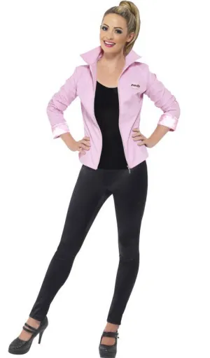 Grease Deluxe Pink Ladies Womens Costume Jacket