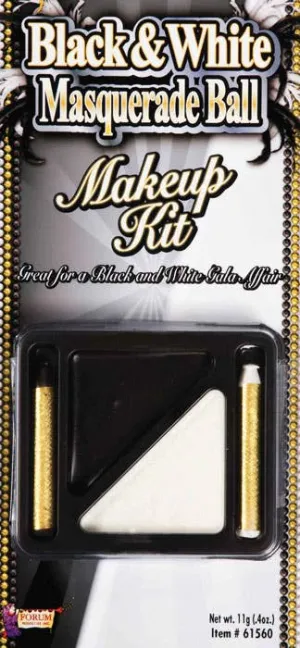 Grease Paint Black and White Makeup Kit