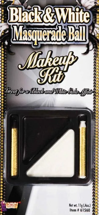 Grease Paint Black and White Makeup Kit