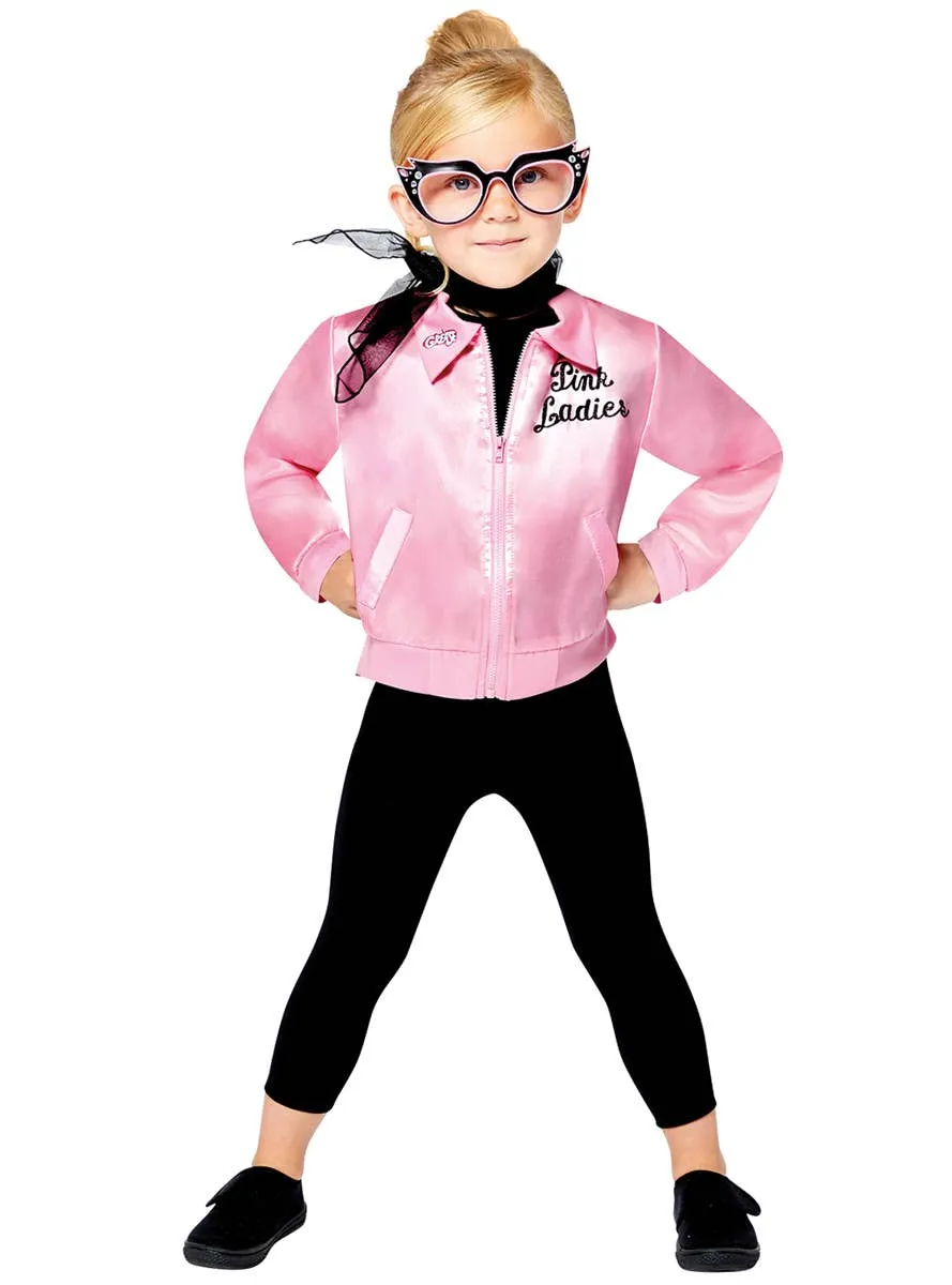 Grease Pink Ladies Girls Dress Up Costume