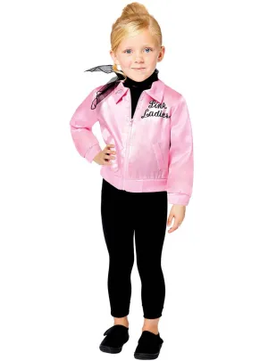 Grease Pink Ladies Girls Dress Up Costume