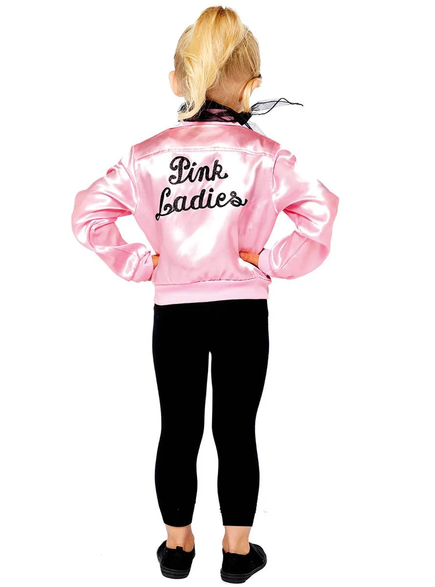 Grease Pink Ladies Girls Dress Up Costume