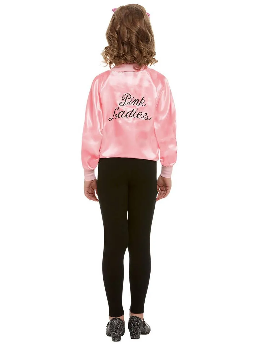 Grease Pink Ladies Girls Officially Licensed Costume Jacket