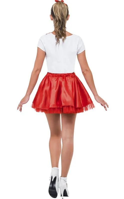 Grease Womens Sandy Cheerleader Costume