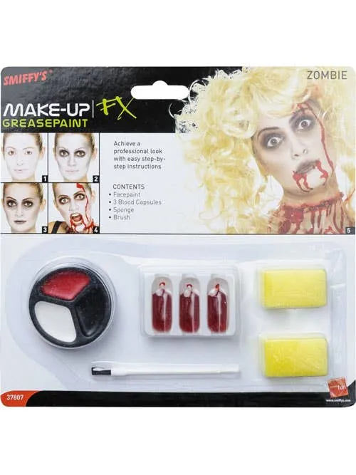 Greasepaint Zombie Halloween Makeup Kit