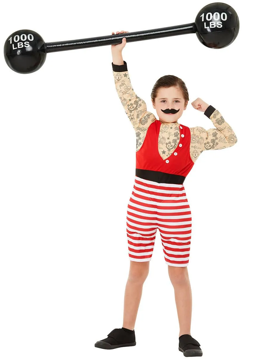 Greatest Showman Strong Man Boys Circus Costume