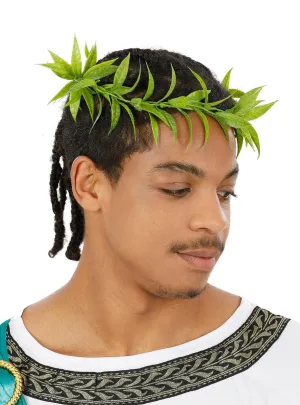 Grecian Laurel Leaf Headdress Mens Costume Accessory