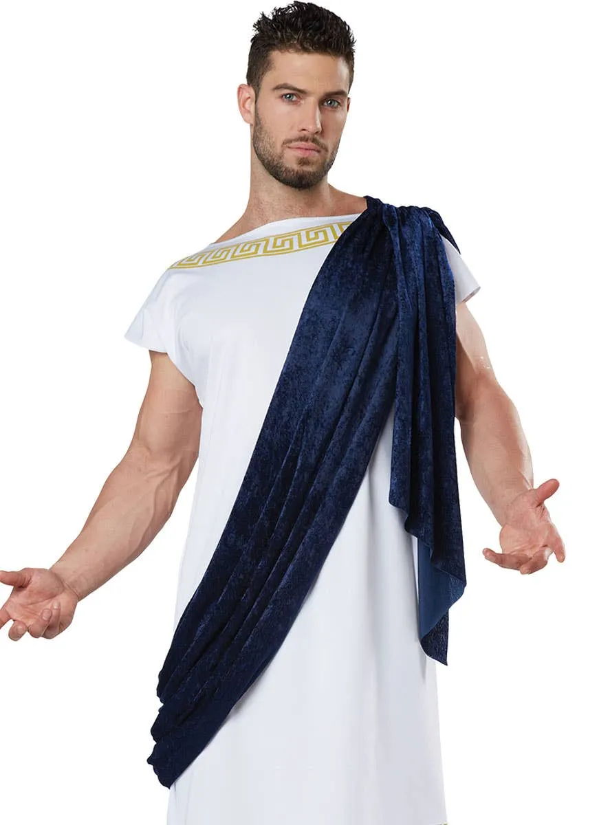 Grecian Toga Mens Ancient Times Costume