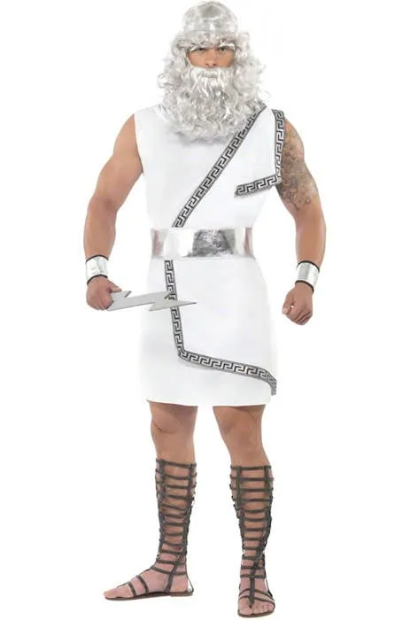 Greek God Mens Zeus Costume