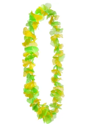Green and Yellow Australia Day Lei