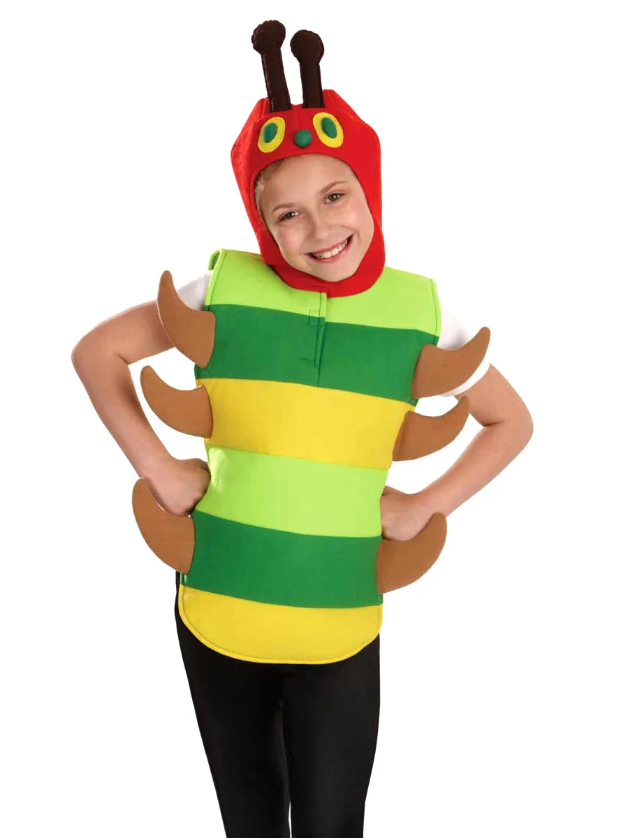 Green Hungry Caterpillar Kids Book Week Costume
