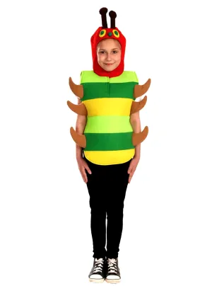 Green Hungry Caterpillar Kids Book Week Costume