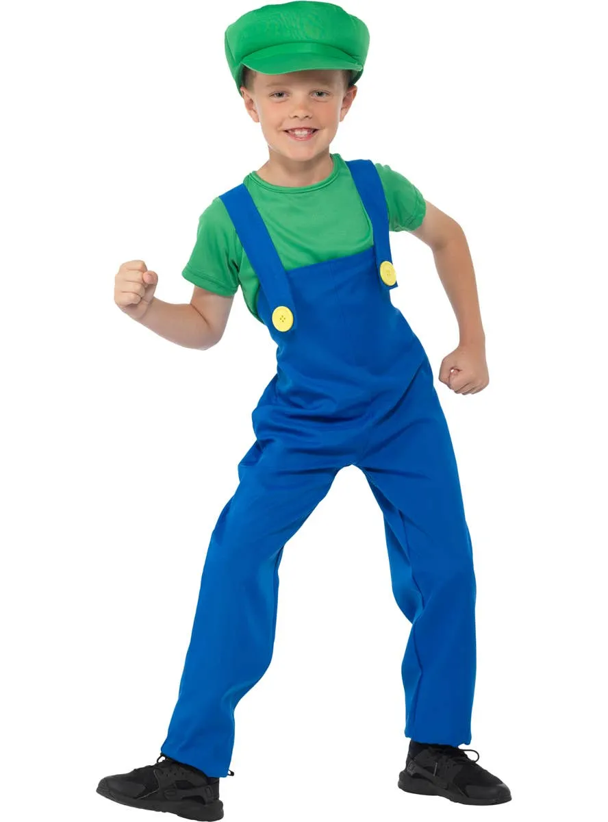 Green Plumber Boys Book Week Costume