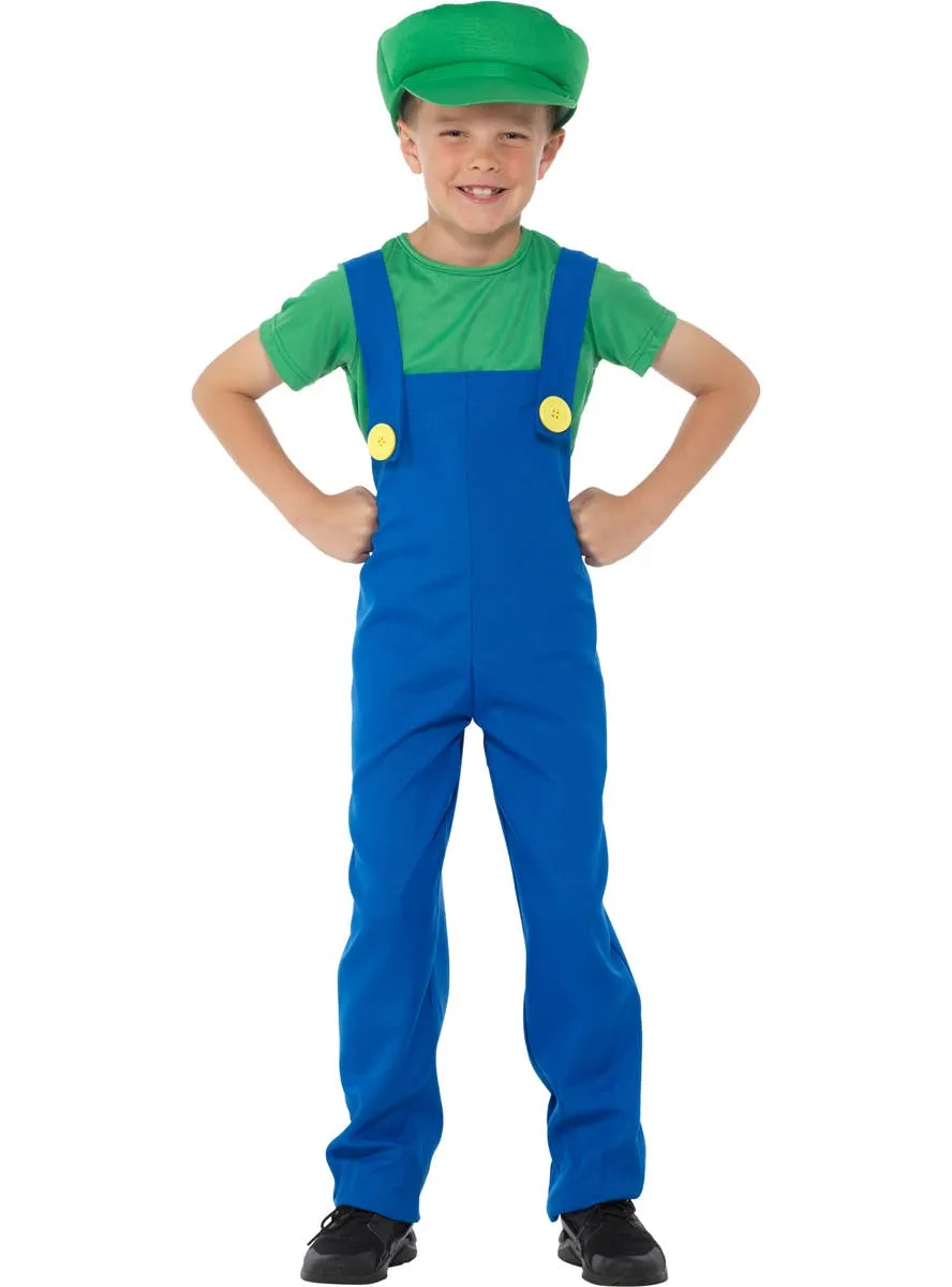 Green Plumber Boys Book Week Costume