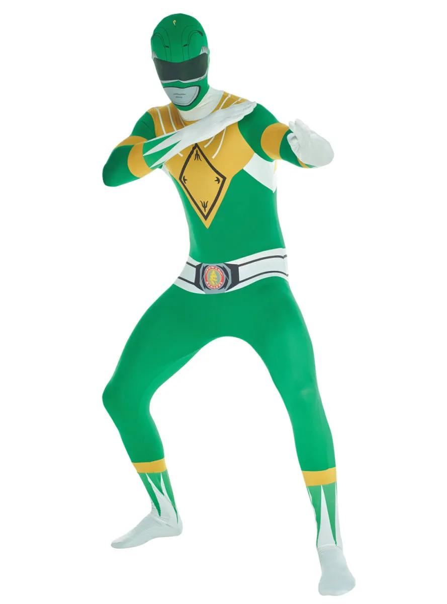 Green Power Ranger Morphsuit Mens Costume