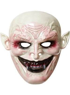 Grinning Nosferatu Vampire Halloween Costume Mask