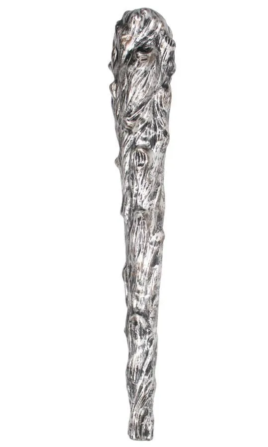 Grisly Stone Look Silver Caveman Club Accessory