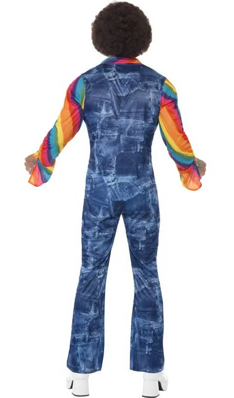 Groovier Dancer Mens Disco 70s Party Costume