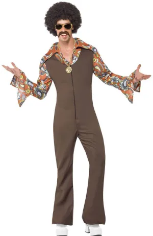 Groovy Boogie Mens 70s Disco Fancy Dress Costume