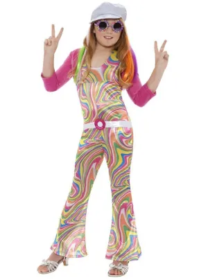 Groovy Glam Girl Fancy Dress Costume