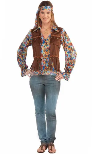Groovy Hippie Womens 1960s Costume