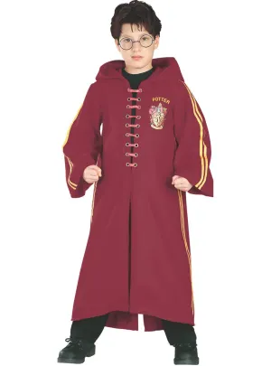 Gryffindor Quidditch Robe Boys Harry Potter Costume