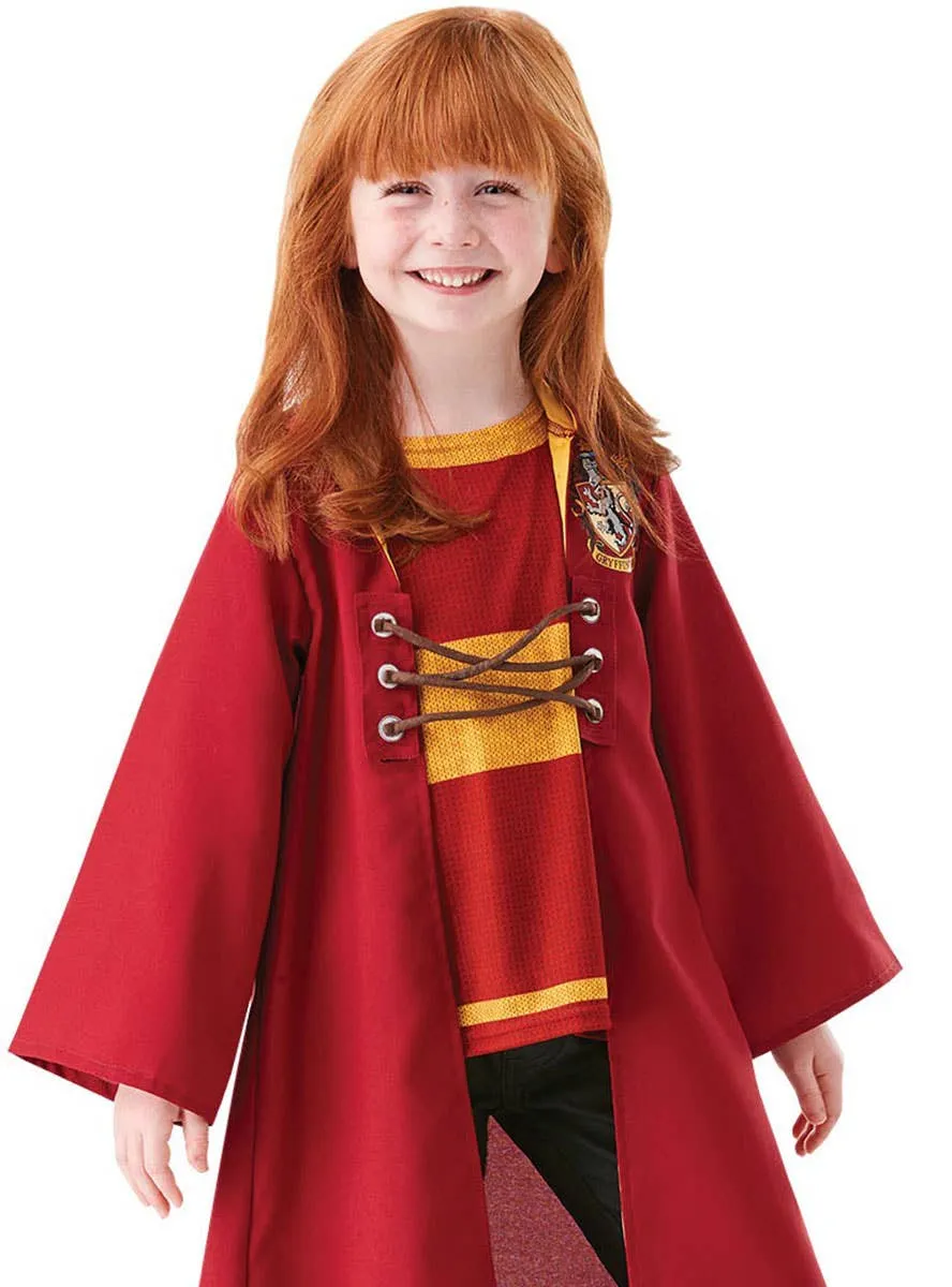 Gryffindor Quidditch Robe Girls Book Week Costume