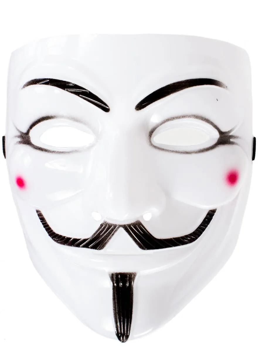 Guy Fawkes V for Vendetta Costume Mask