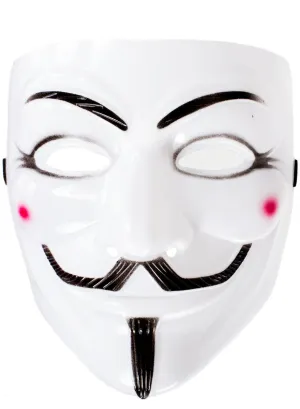Guy Fawkes V for Vendetta Costume Mask
