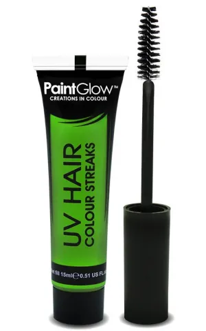 Hair Mascara UV Reactive Special Effects - Neon Green