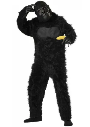 Hairy Black Gorilla Kids Animal Book Week Costume