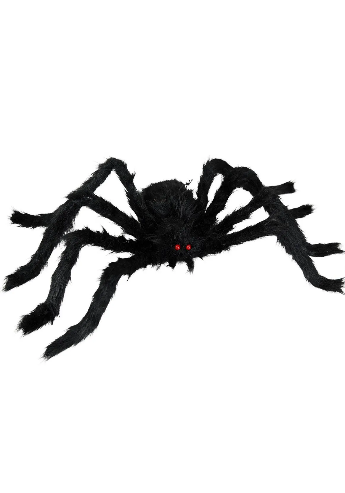 Hairy Black Spider Halloween Decoration