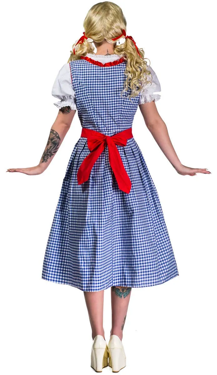 Hallo Helga Womens Deluxe Dirndl Oktoberfest Costume