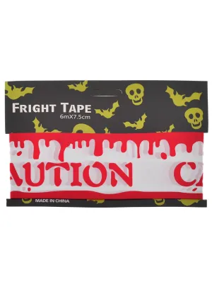 Halloween Blood Drip Caution Fright Tape