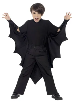 Halloween Boys Vampire Bat Wings Costume Cape