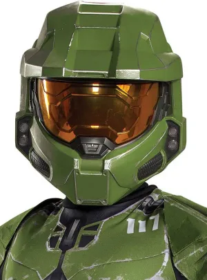 Halo Master Chief Infinite Boys Half Head Costume Helmet