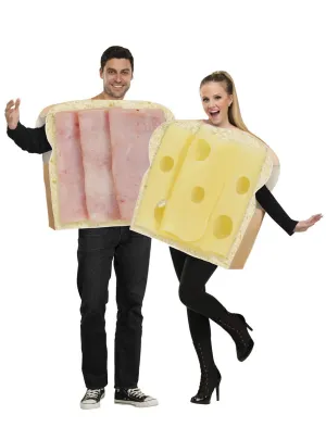 Ham and Cheese Sandwich Adults Couples Costume