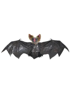 Hanging Black and Brown 30cm Vampire Bat Halloween Decoration