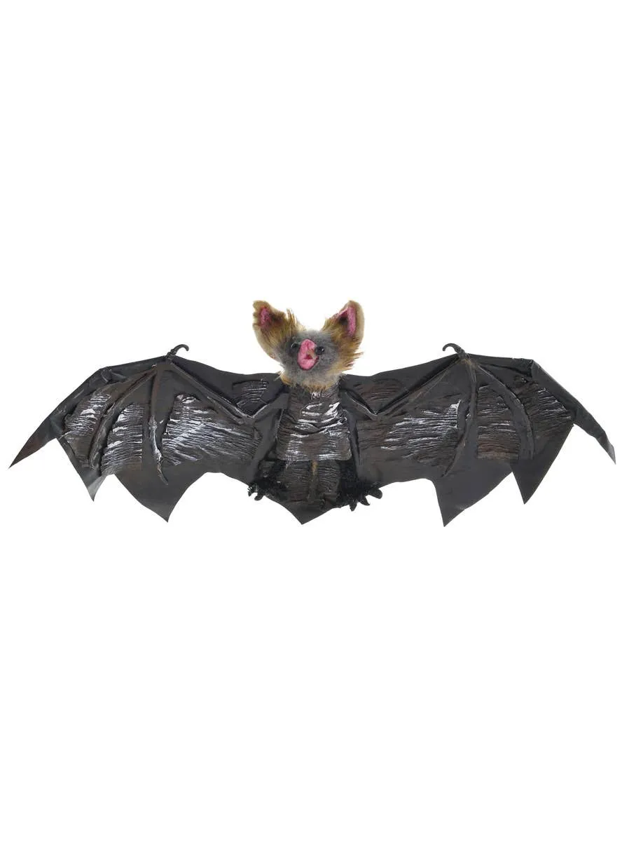 Hanging Black and Brown 30cm Vampire Bat Halloween Decoration
