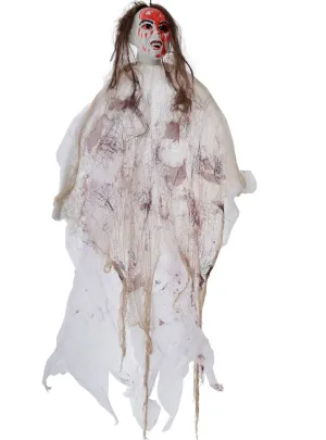 Hanging Bloody Girl Halloween Decoration