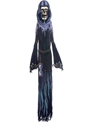 Hanging Cut Out Skeleton Grim Reaper Halloween Decoration