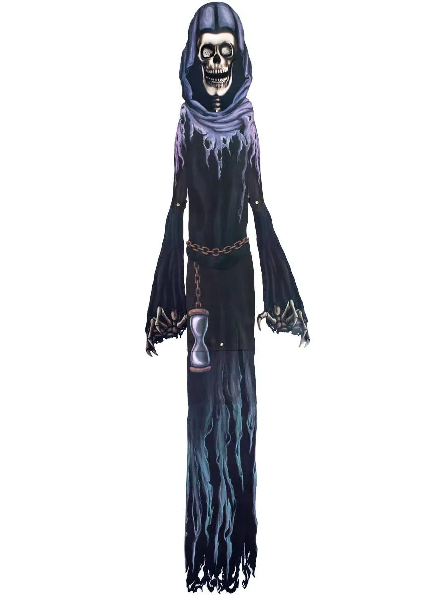Hanging Cut Out Skeleton Grim Reaper Halloween Decoration
