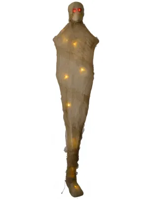 Hanging Light Up Cocooned Dead Body Halloween Decoration