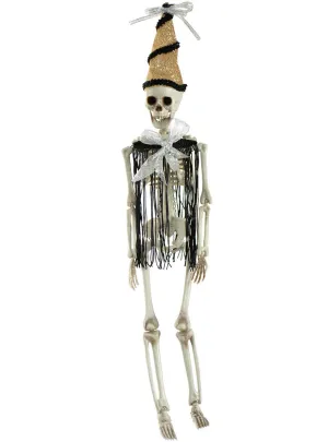 Hanging Party Skeleton 51cm Halloween Decoration