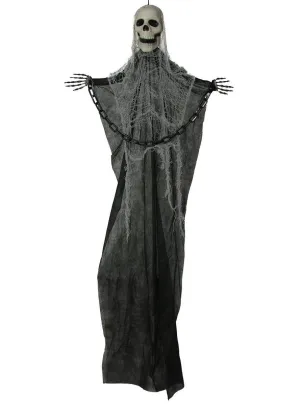 Hanging Skeleton with Chains Halloween Decoration