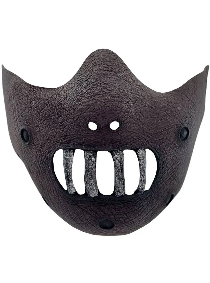 Hannibal Lecter Muzzle Latex Half Face Costume Mask