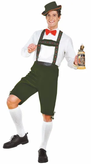 Hansel Mens Green Oktoberfest Dress Up Costume